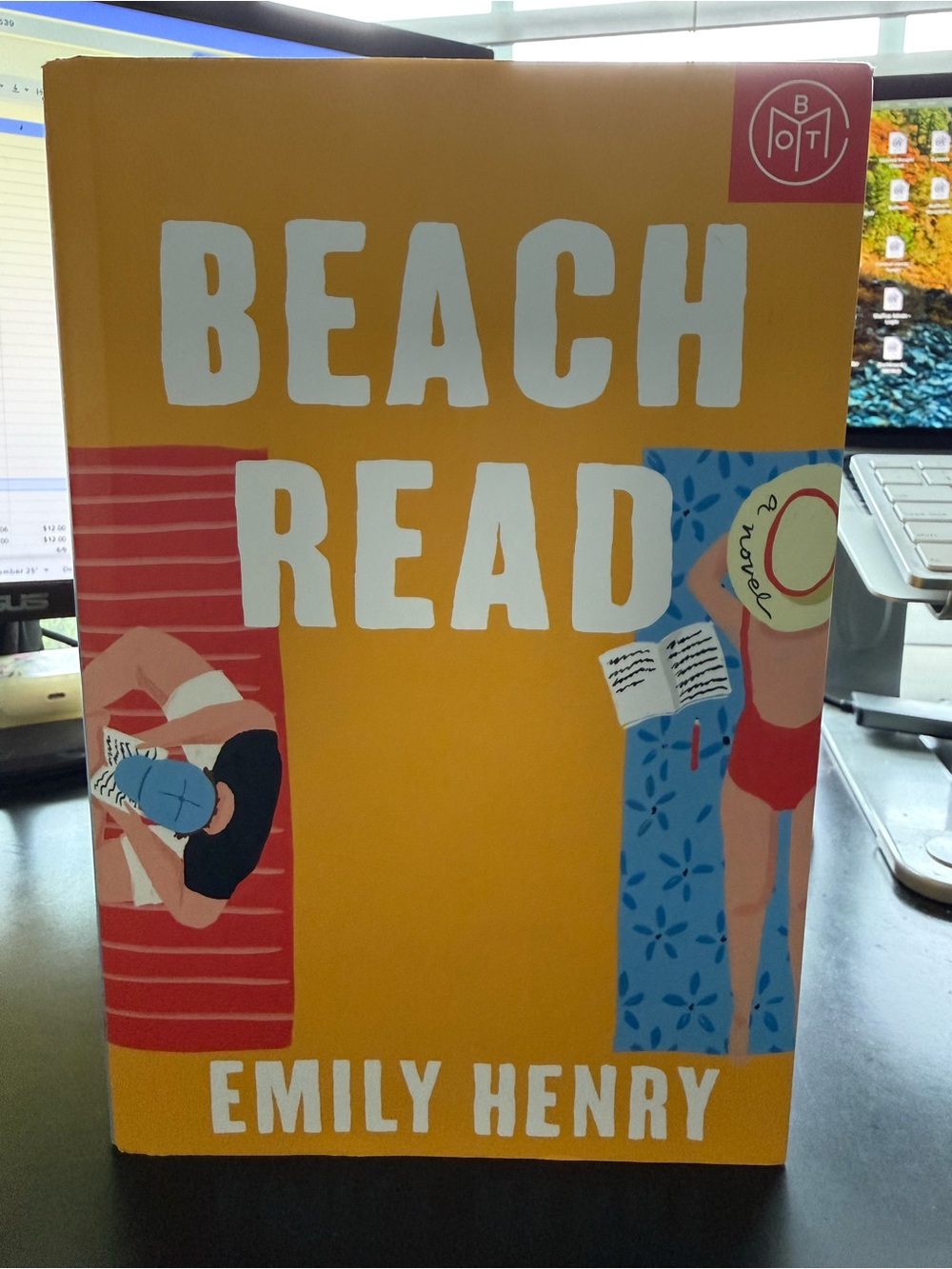 Beach Read by Emily Henry - Yellow Cover